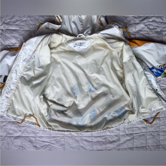 Vintage Vibrant Fish Patchwork Fishermancore Nautical Windbreaker Retro - Medium - Picture 2 of 15